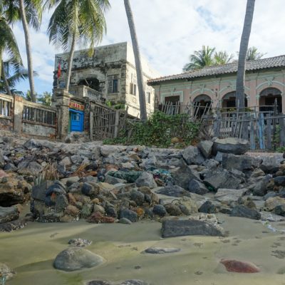 Kleine Villa am Strand